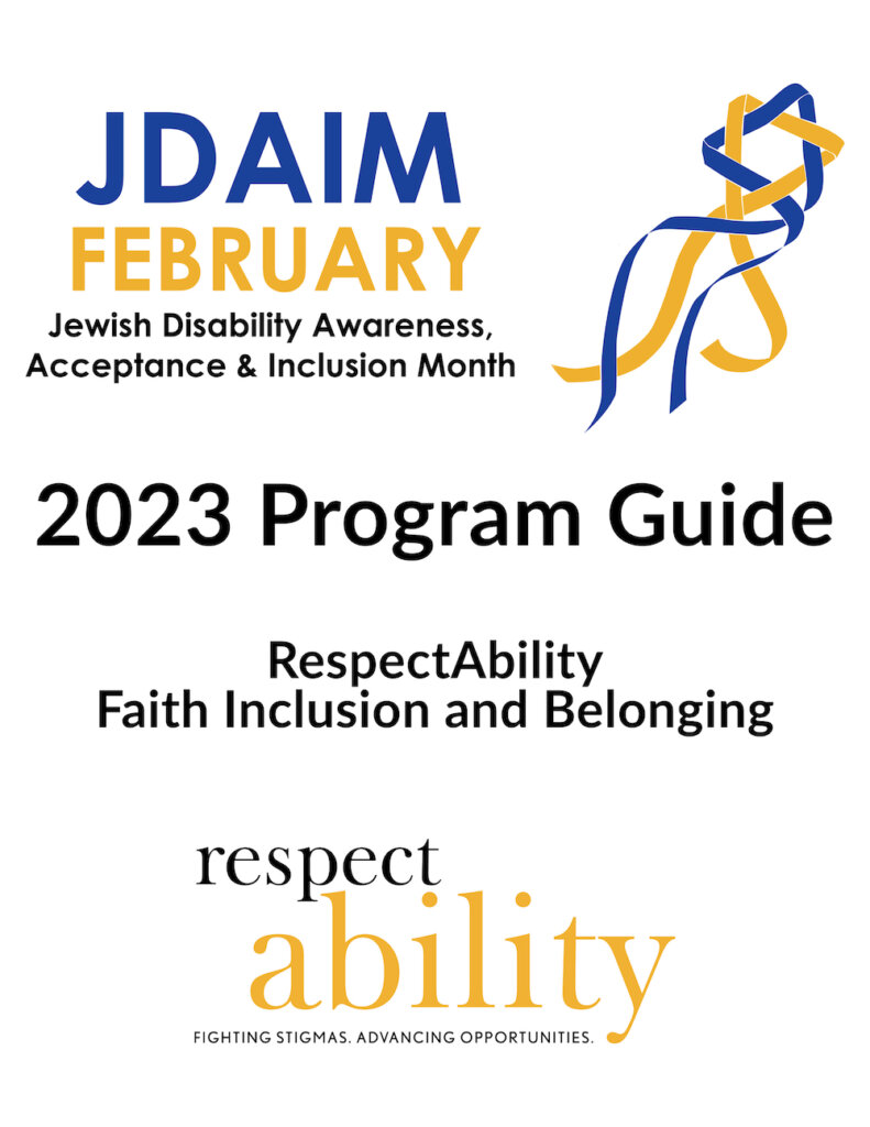 Jewish Disability Awareness, Acceptance & Inclusion Month RespectAbility